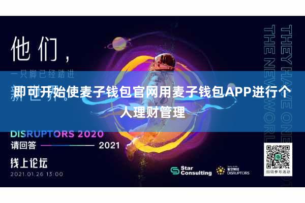 即可开始使麦子钱包官网用麦子钱包APP进行个人理财管理